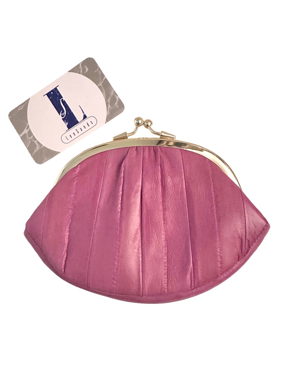 Vintage Eel Skin Coin Purse